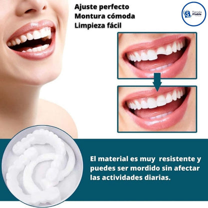 CARILLAS DENTALES SNAP ON DENTURE UN CAMBIO QUE TRANSFORMA TU VIDA AL INSTANTE