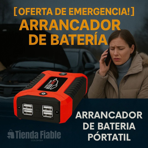 EnergyMax™ Arrancador de Batería Con 11.000 mAh